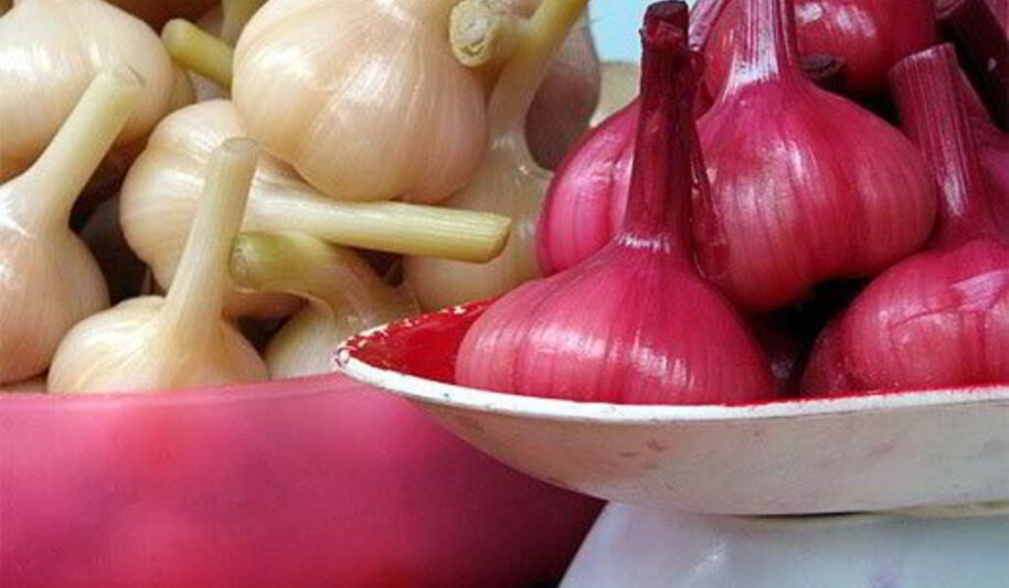 Рецепт маринованного чеснока