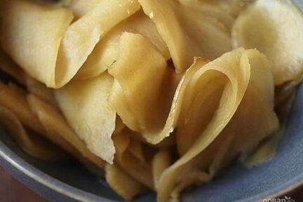 Маринованный имбирь с обычным уксусом