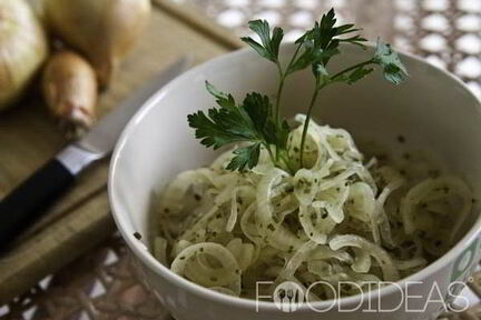 Маринованный лук к шашлыку