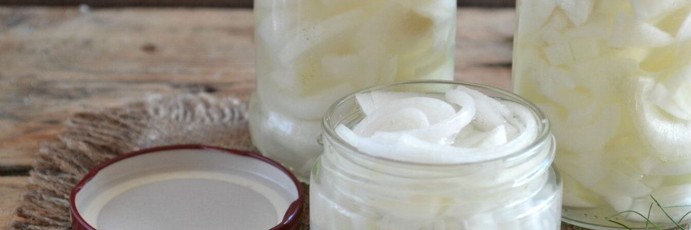 Маринованный лук на зиму