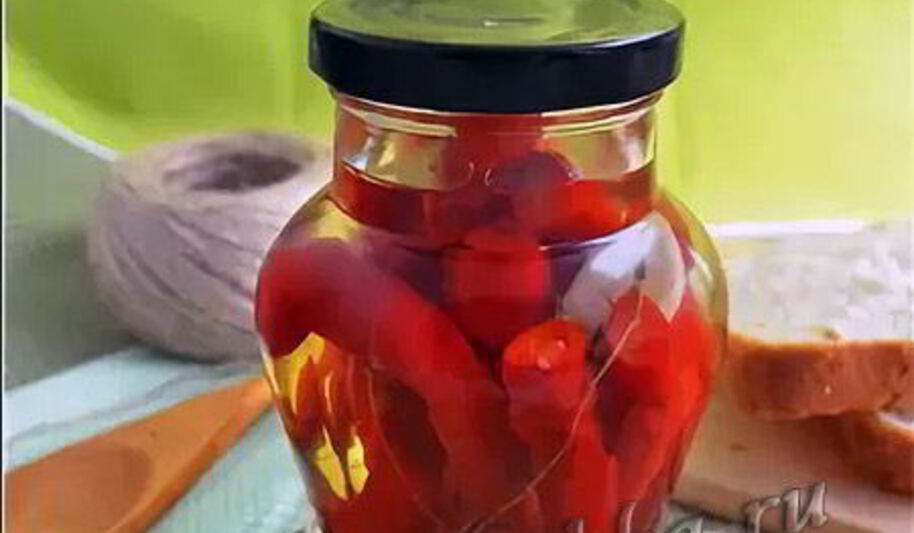 Рецепт маринованного острого перца