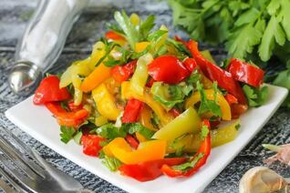 Маринованный перец болгарский не на зиму