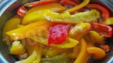 маринованный перец болгарский не на зиму