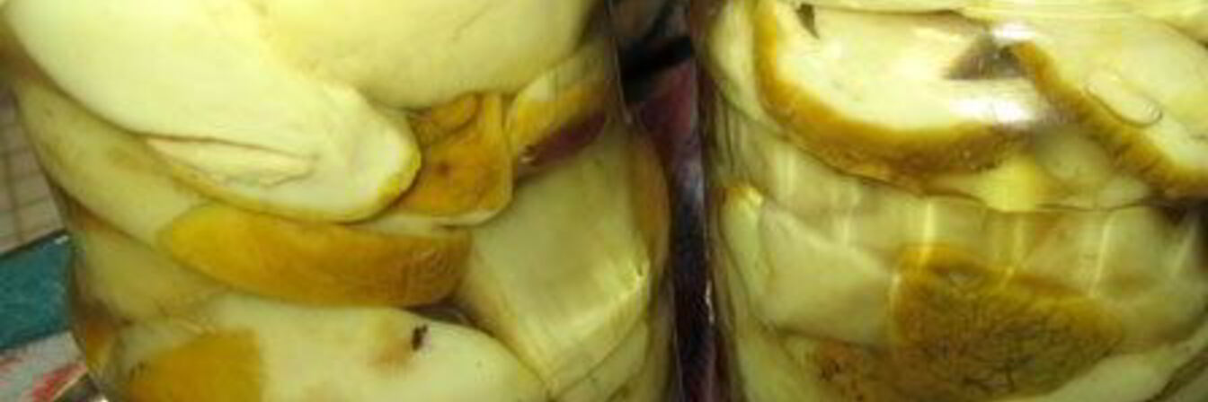 Маринованные белые грибы