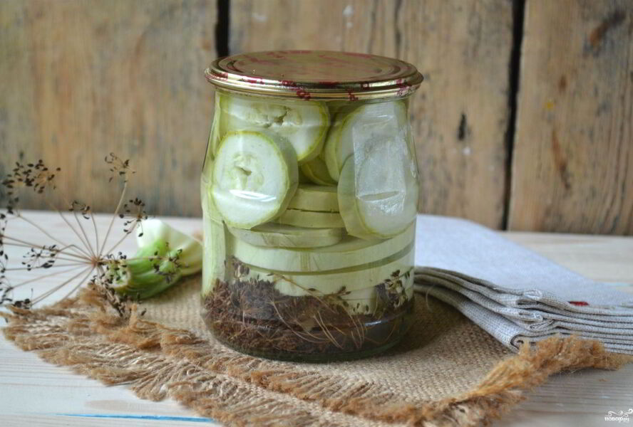 Маринованные кабачки на зиму