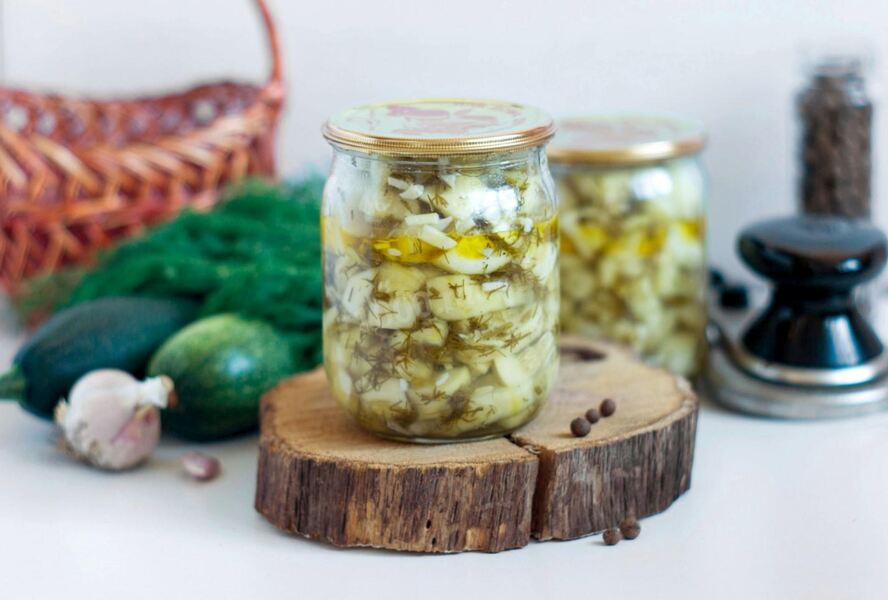 Маринованные кабачки
