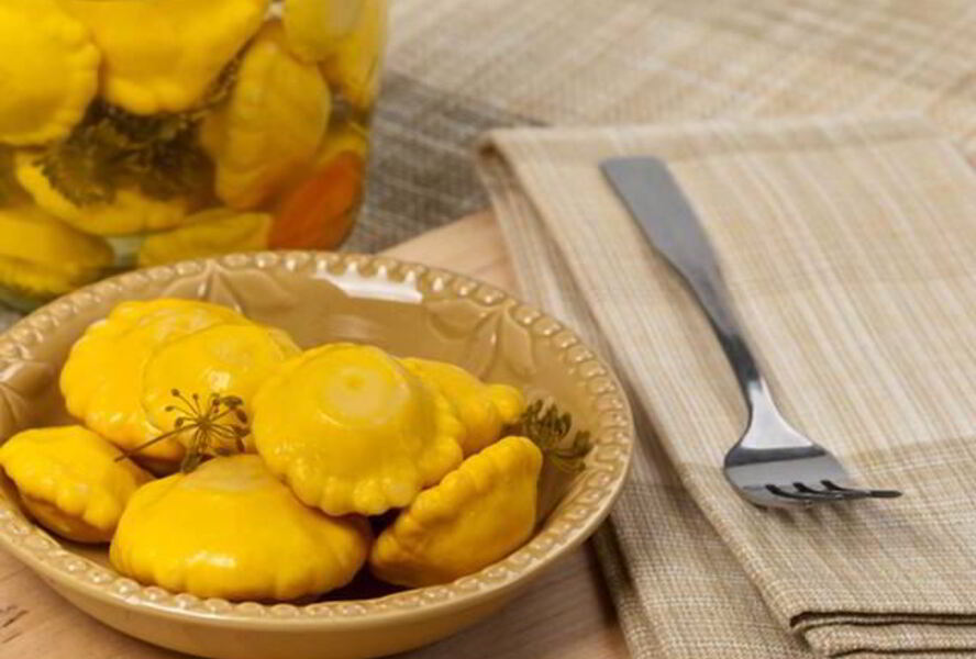 Маринованные патиссоны