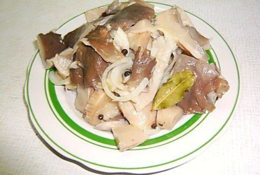 Маринованные вешенки