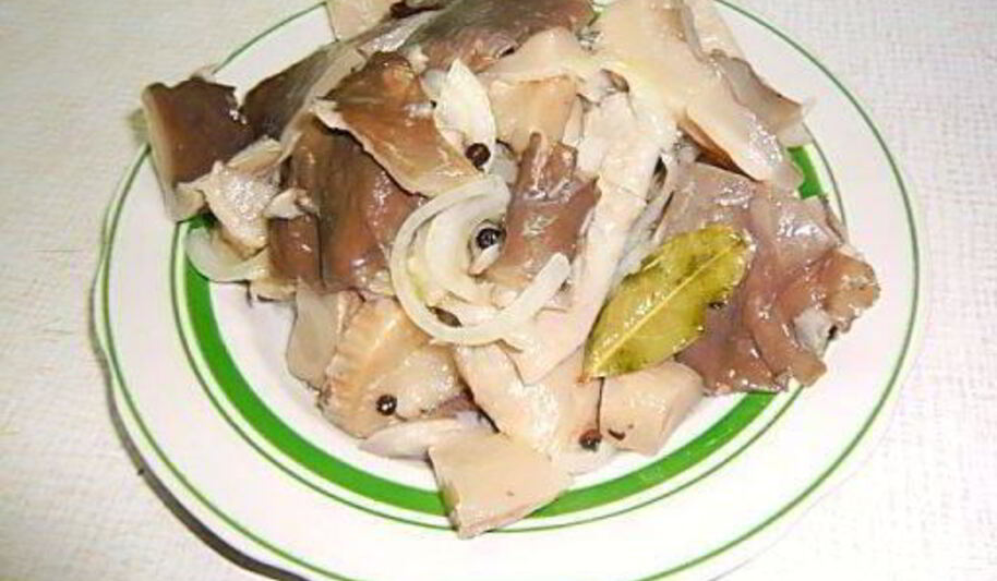 Рецепт маринованных вешенок