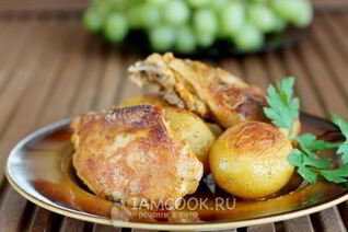 Окорочка маринованные в йогурте