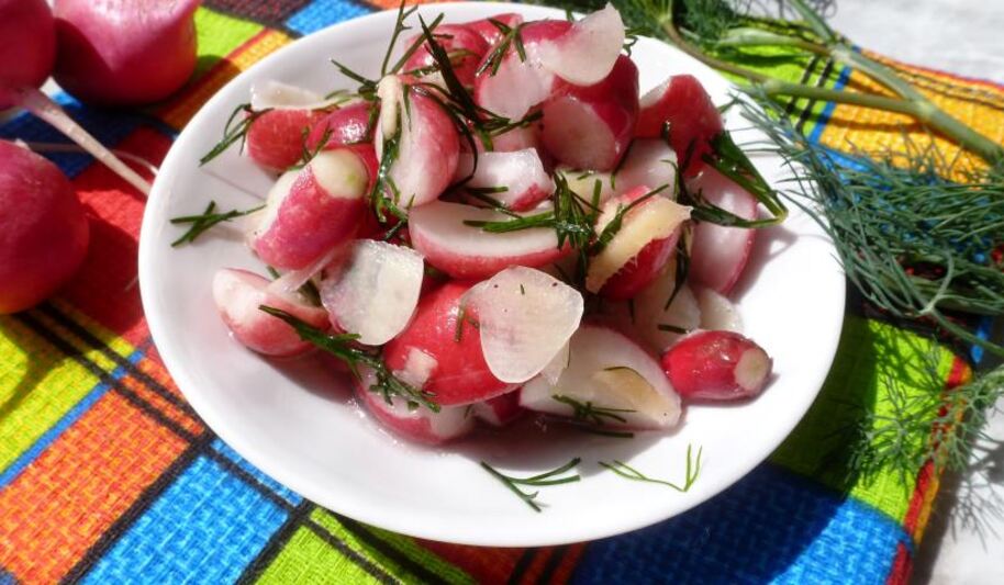 Рецепт редиски маринованной в азиатском стиле