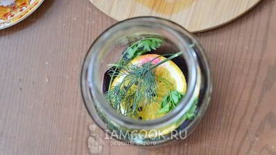 свекла, маринованная с апельсином