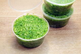 Паста из чесночных стрелок на зиму Заморозка