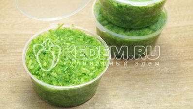 паста из чесночных стрелок на зиму заморозка