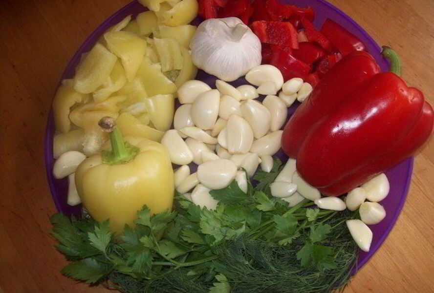 Перечно-чесночная приправа