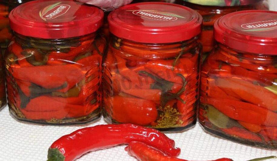 Рецепт перца чили на зиму