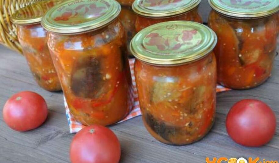 Рецепт перца с баклажанами ны зиму