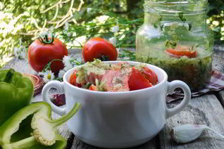 Помидоры по-корейски на зиму в банках