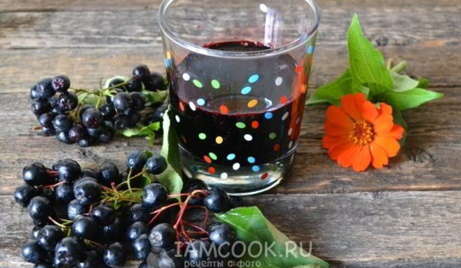 Рецепт сока из черноплодной рябины на зиму