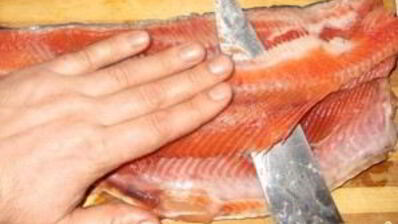 горбуша слабосоленая