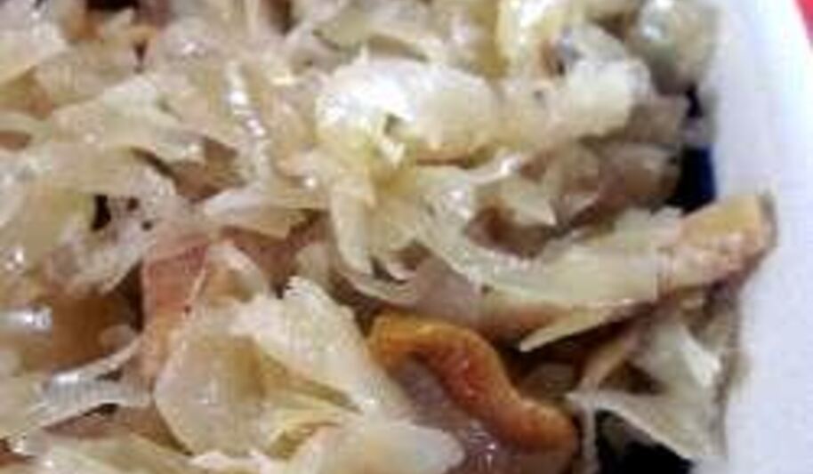 Рецепт кислой капусты с грибами