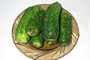 Малосольные огурцы без рассола