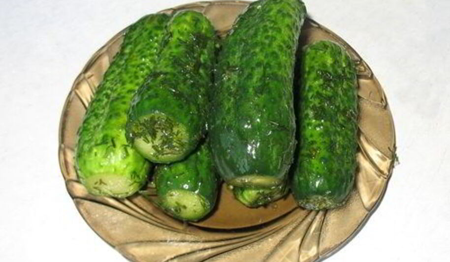 Рецепт малосольных огурцов без рассола