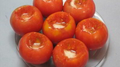 малосольные помидоры с чесноком