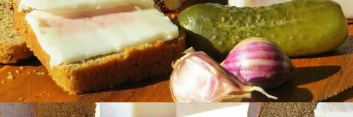 Сало соленое в рассоле