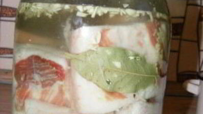 сало в тузлуке