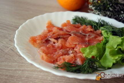 Слабосоленая форель