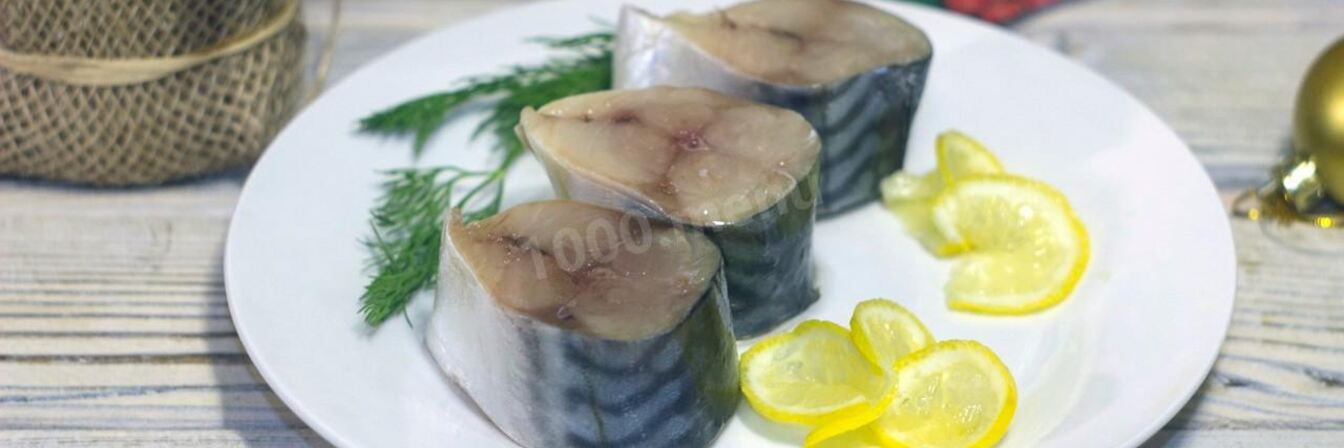 Слабосоленая скумбрия