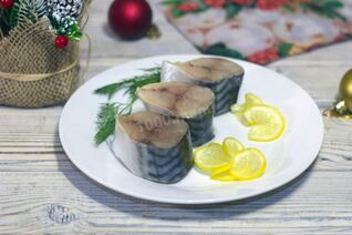 Слабосоленая скумбрия