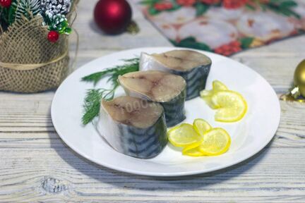 Слабосоленая скумбрия