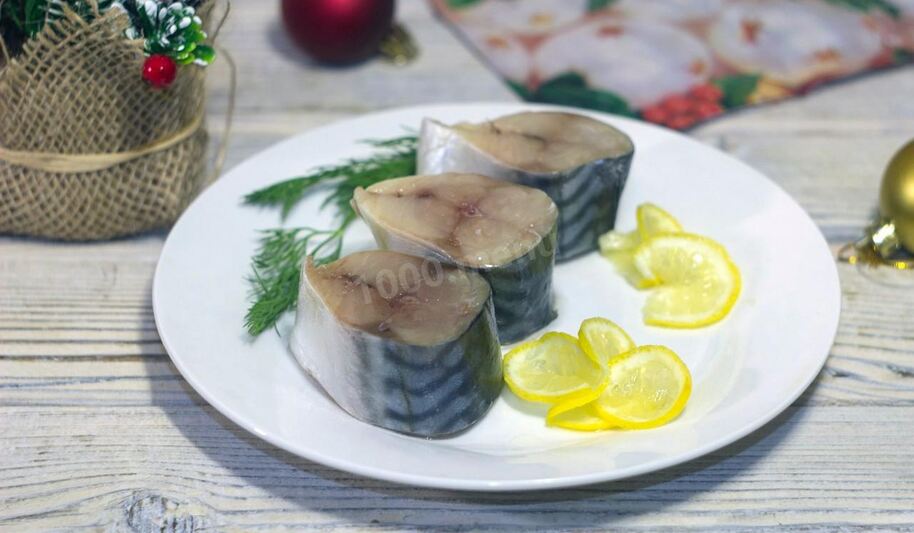 Рецепт слабосоленой скумбрии