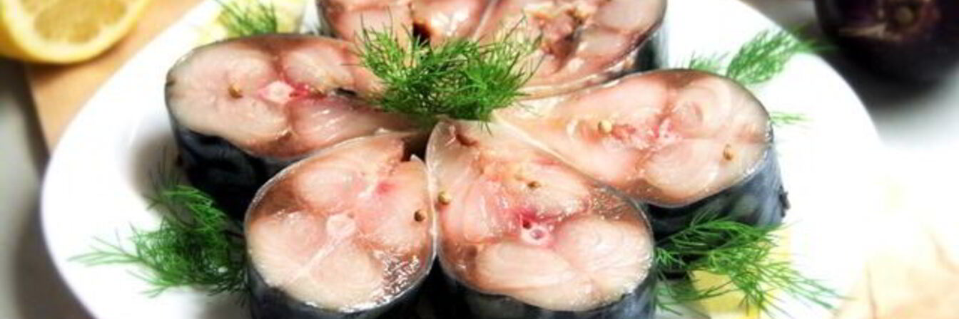 Соленая скумбрия сухого посола