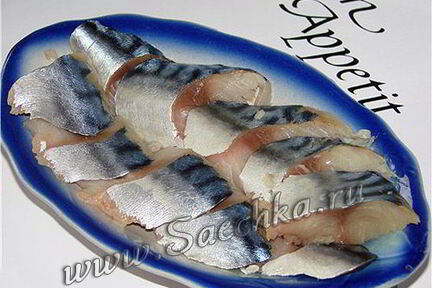 Соленая скумбрия