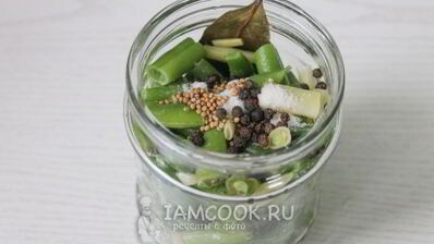 стручковая фасоль на зиму