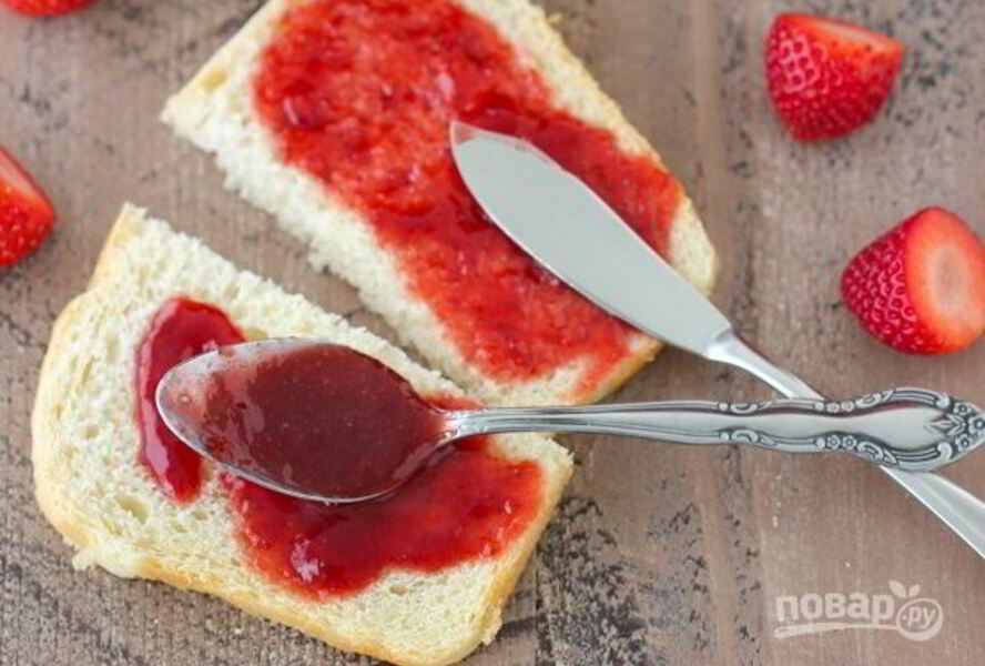 Клубничное варенье пятиминутка