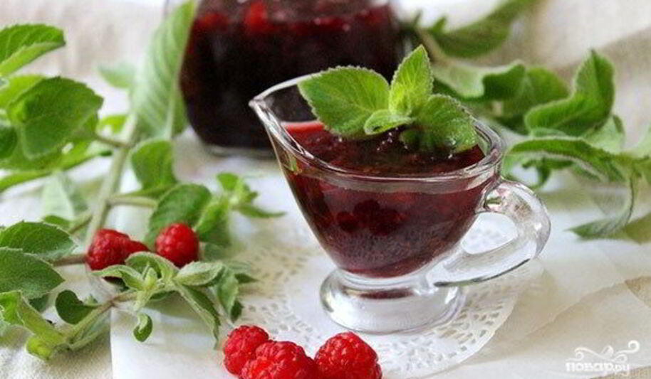 Рецепт малинового варенья жидкого