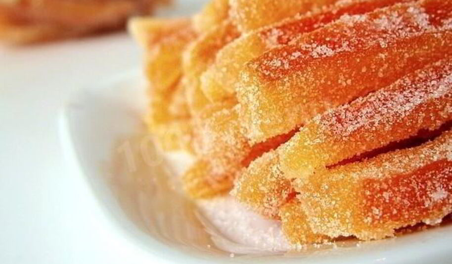 Рецепт цукатов иза кабачкова