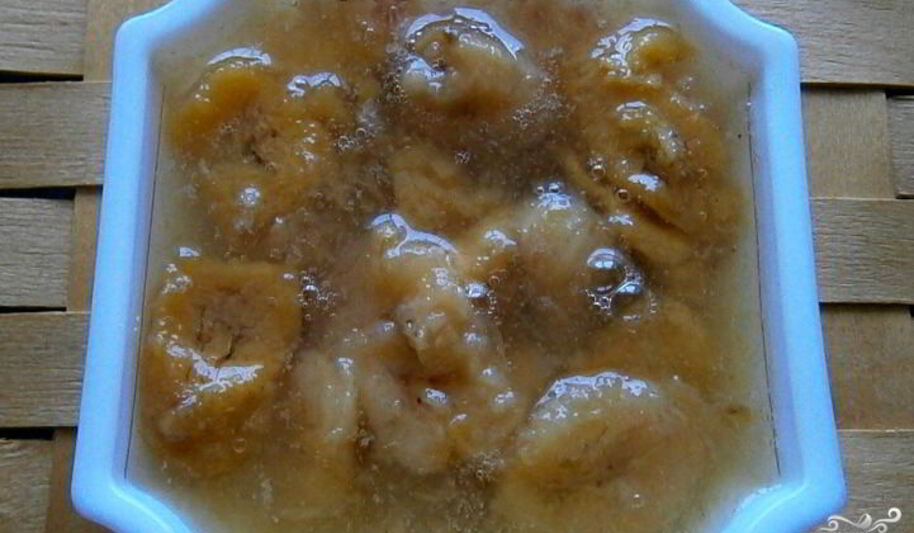 Рецепт варенья из бананов кусочками
