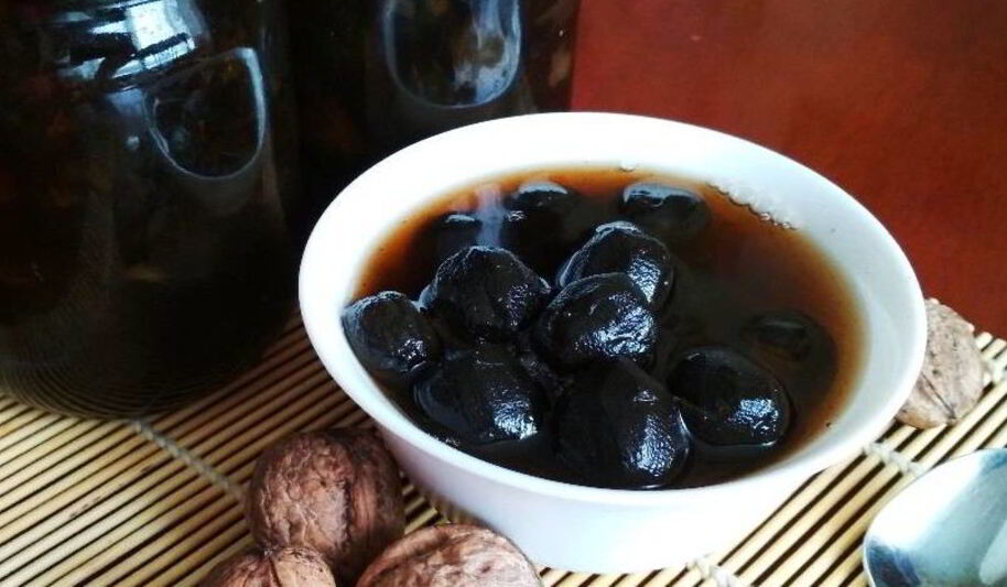 Рецепт варенья из грецких орехов