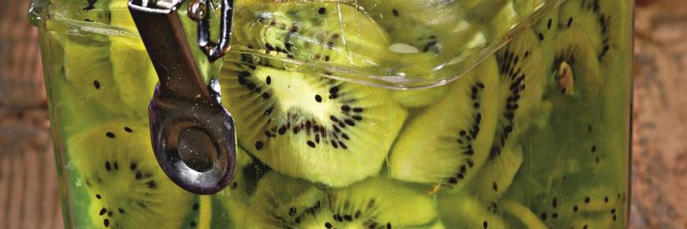 Варенье из киви и лимонов