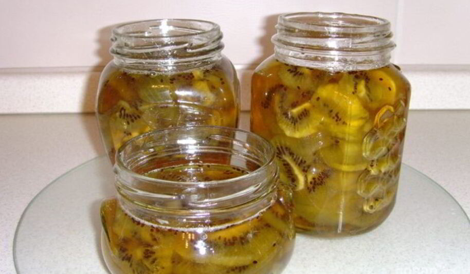 Рецепт варенья из киви с лимоном