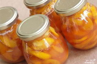 Варенье из персиков без сиропа
