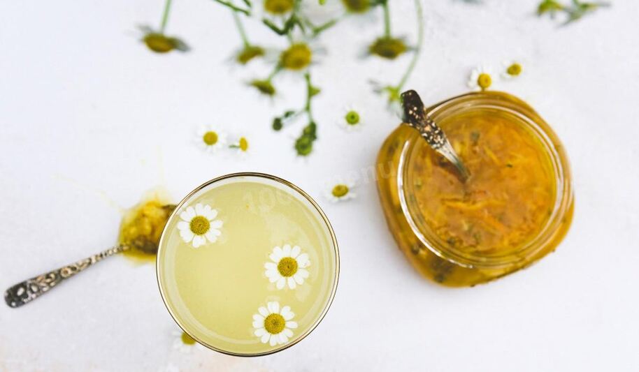 Рецепт варенья из ромашки