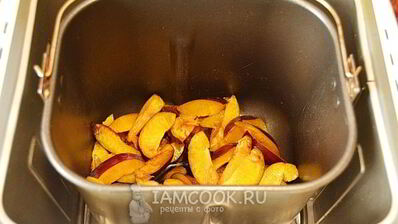 варенье из слив в хлебопечке