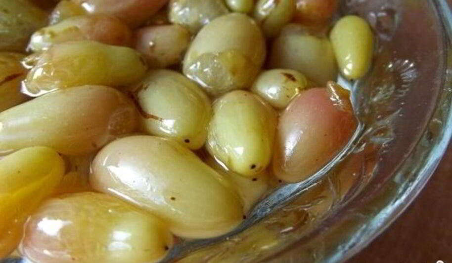 Рецепт варенья из винограда с косточками