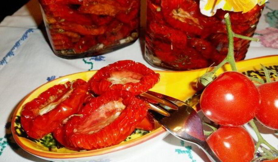 Рецепт вяленых помидоров на зиму